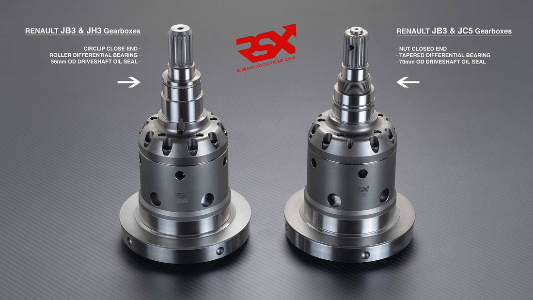 Difference between 2 type of Renault JB3/JH3 LSD what we offer