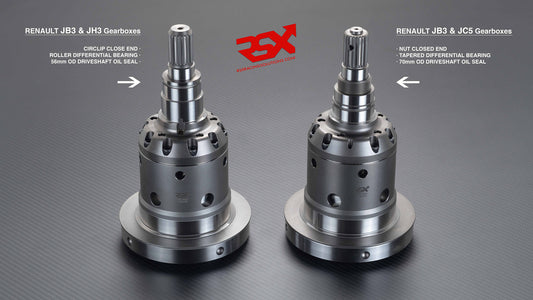 Difference between 2 type of Renault JB3/JH3 LSD what we offer