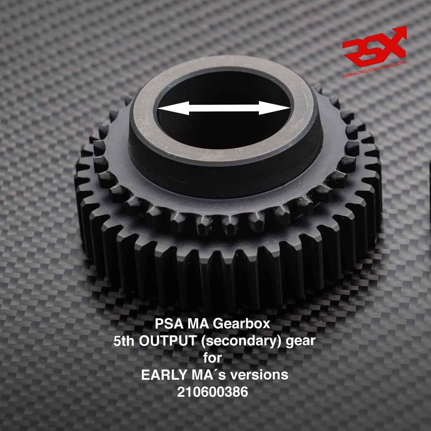 Close ratio gear set PSA MA gearbox