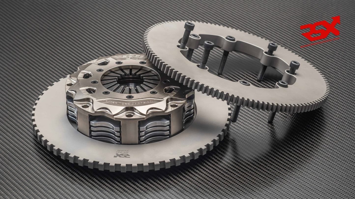 Ø140mm (5½") Four-Plate Clutch Kit, Flywheel and Ring gear AUDI R8 GT3 LMS