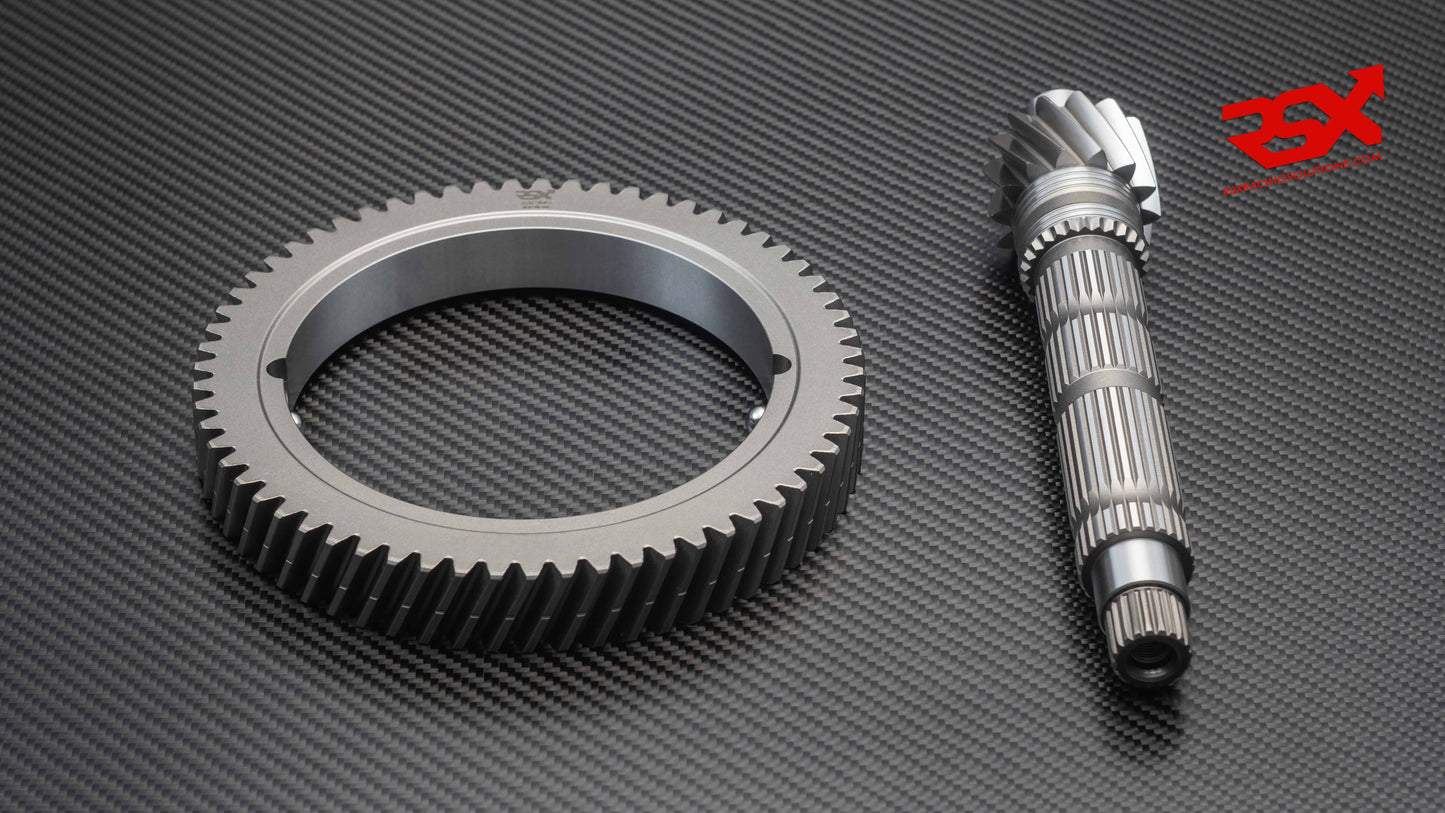 4.50 - 14x63 / 5.25 - 12x63 Final Drive for Renault JR5 gearbox