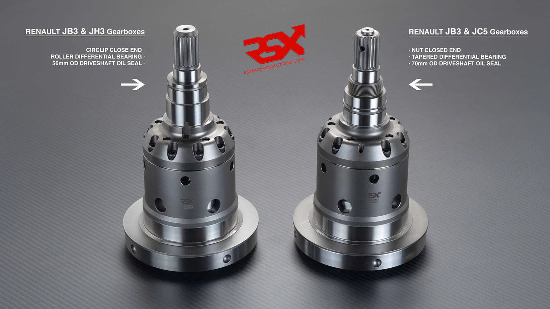 Renault JH3/JB3 gearbox Torsen | CIRCLIP closed LSD