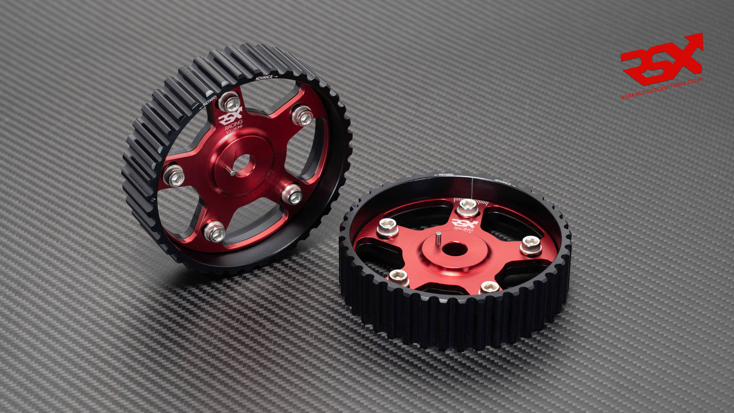 Pignon d'arbre à cames réglable pour Renault Clio 16v F7P | Lot de 2