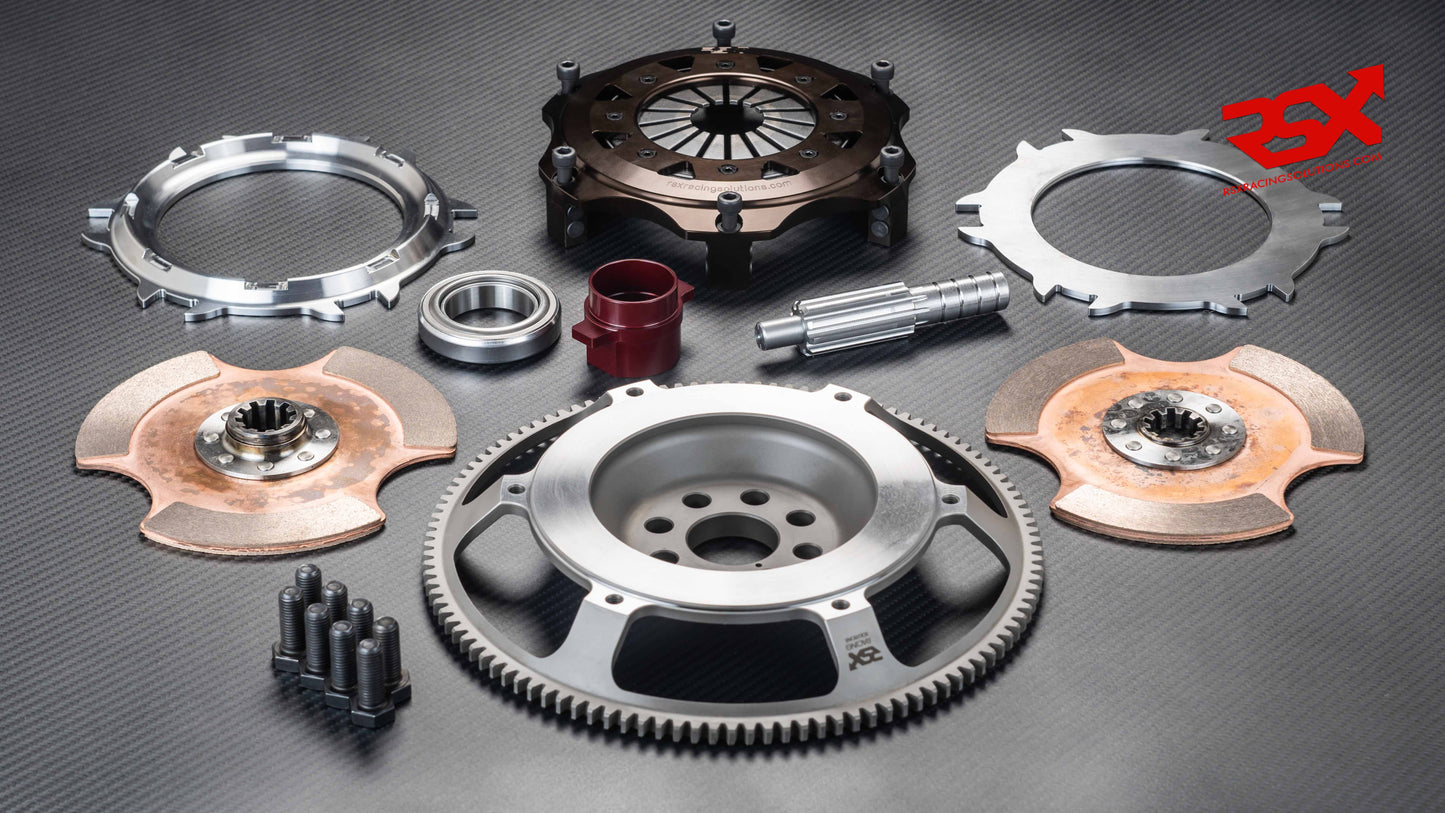 Ø184 mm (7.25") Lightweight Twin-Plate Clutch Kit for BMW M3 E36 & M3 E46