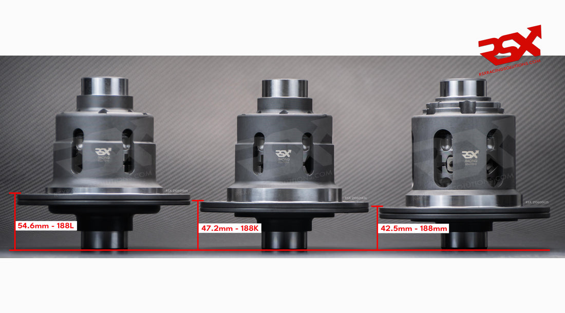 difference between differentials bmw 188 188l 188k