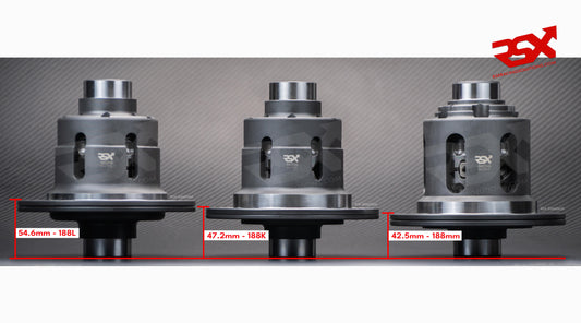 difference between differentials bmw 188 188l 188k