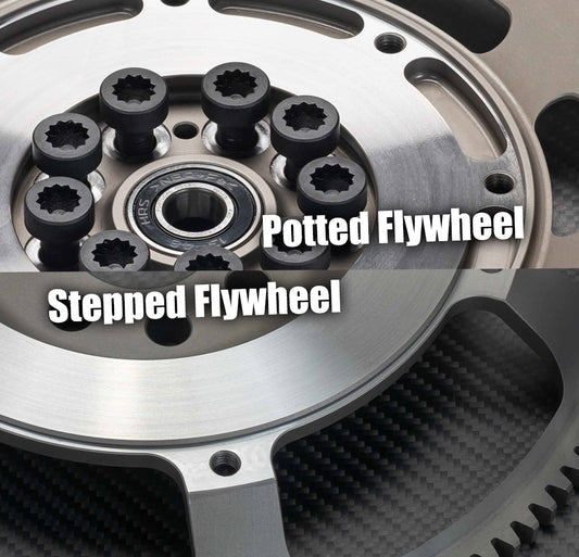 Step and Pot type Flywheel
