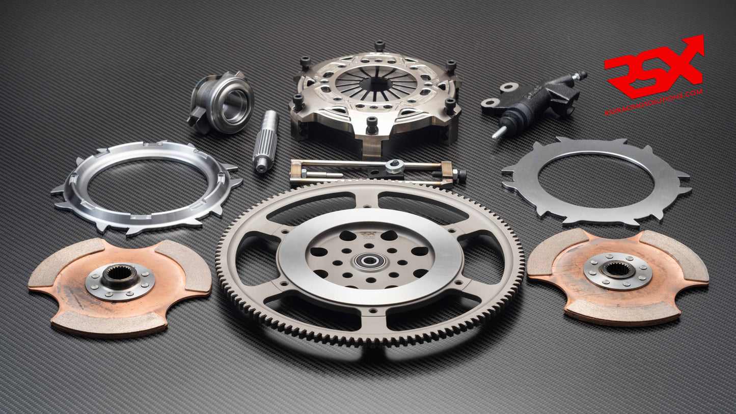 Kit d'embrayage double disque 184 mm pour Subaru GDB