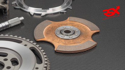 Kit d'embrayage bi-disque 184 mm pour moteur PSA TU5