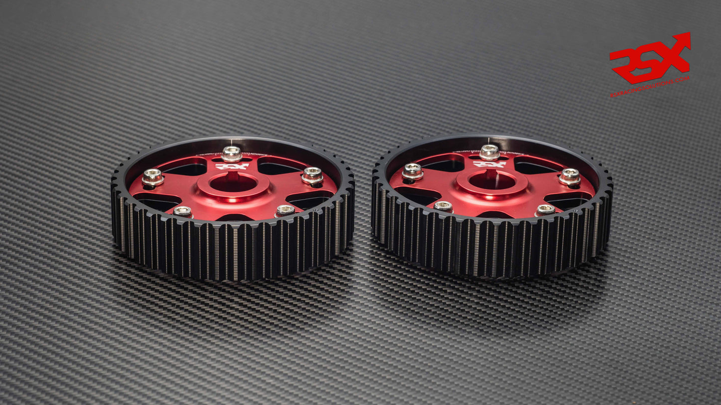 Pignons à cames réglables pour moteur PSA XU10J4 | Lot de 2