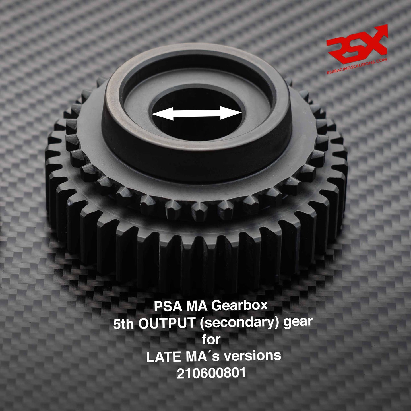 Close ratio gear set PSA MA gearbox