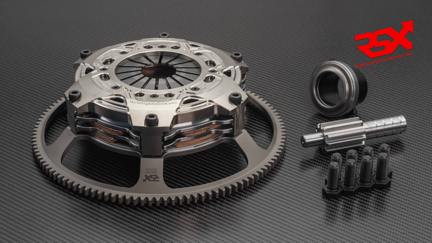 Ø184 mm (7.25") Lightweight Twin-Plate Clutch Kit for BMW M3 E36 & M3 E46