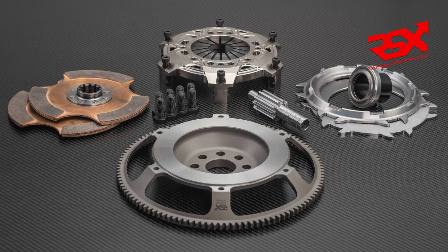 Ø184 mm (7.25") Lightweight Twin-Plate Clutch Kit for BMW M3 E36 & M3 E46