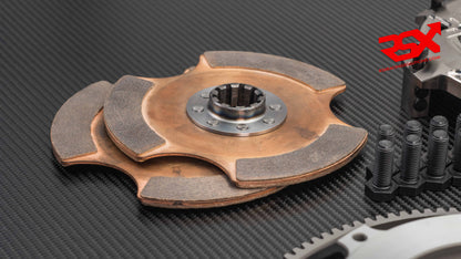 Ø184 mm (7.25") Lightweight Twin-Plate Clutch Kit for BMW M3 E36 & M3 E46