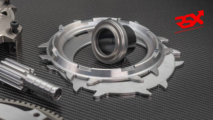 Ø184 mm (7.25") Lightweight Twin-Plate Clutch Kit for BMW M3 E36 & M3 E46