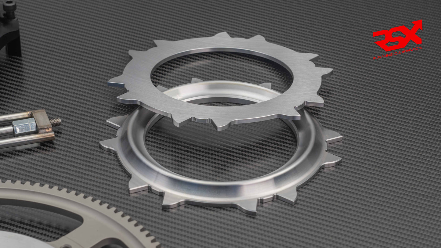 Kit d'embrayage double disque 184 mm pour Subaru Impreza GC8