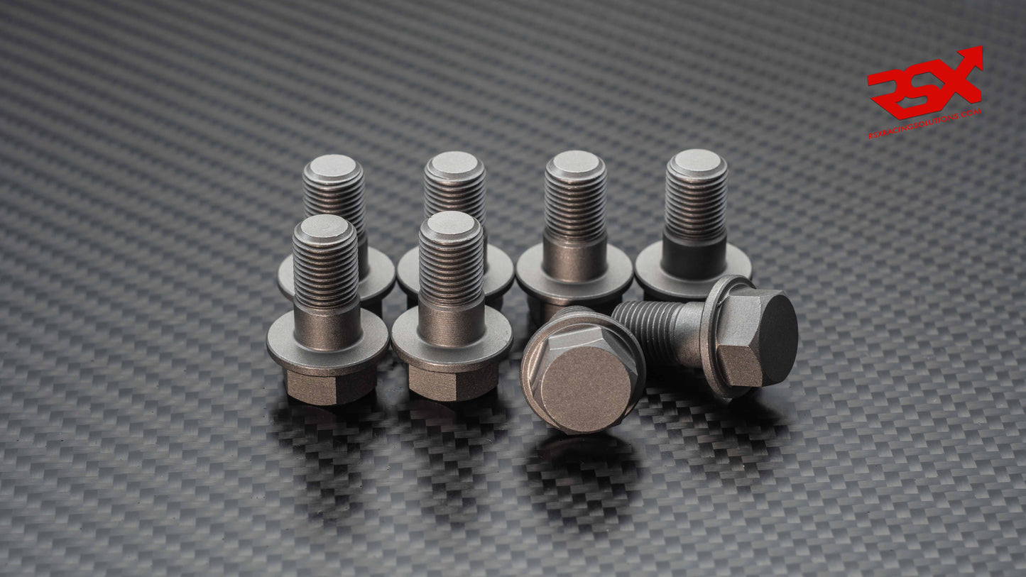 Peugeot BE 5 & 6-Speed Gearboxes Crown wheel Securing Bolt Kit (8 pcs) – M10 × 1.00