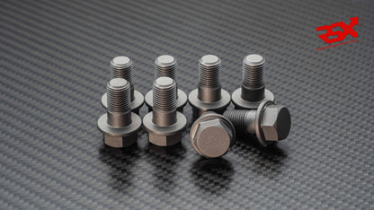 Peugeot BE 5 & 6-Speed Gearboxes Crown wheel Securing Bolt Kit (8 pcs) – M10 × 1.00