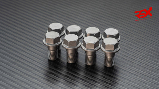 Peugeot BE 5 & 6-Speed Gearboxes Crown wheel Securing Bolt Kit (8 pcs) – M10 × 1.00