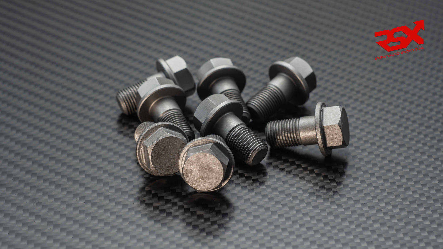 Peugeot BE 5 & 6-Speed Gearboxes Crown wheel Securing Bolt Kit (8 pcs) – M10 × 1.00