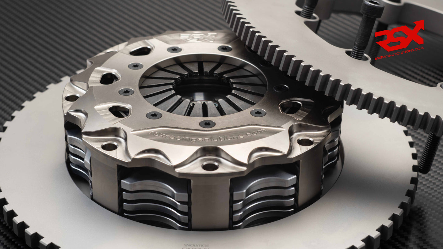 Ø140mm (5½") Four-Plate Clutch Kit, Flywheel and Ring gear AUDI R8 GT3 LMS
