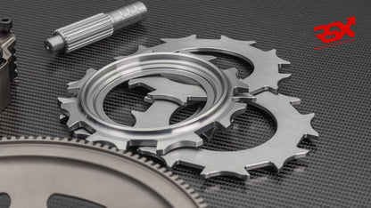 Ø140mm (5.5¨) 4-Plate Clutch Kit Porsche 991.1 GT3 Cup 3.8L with Flywheel & Hydraulic Bearing