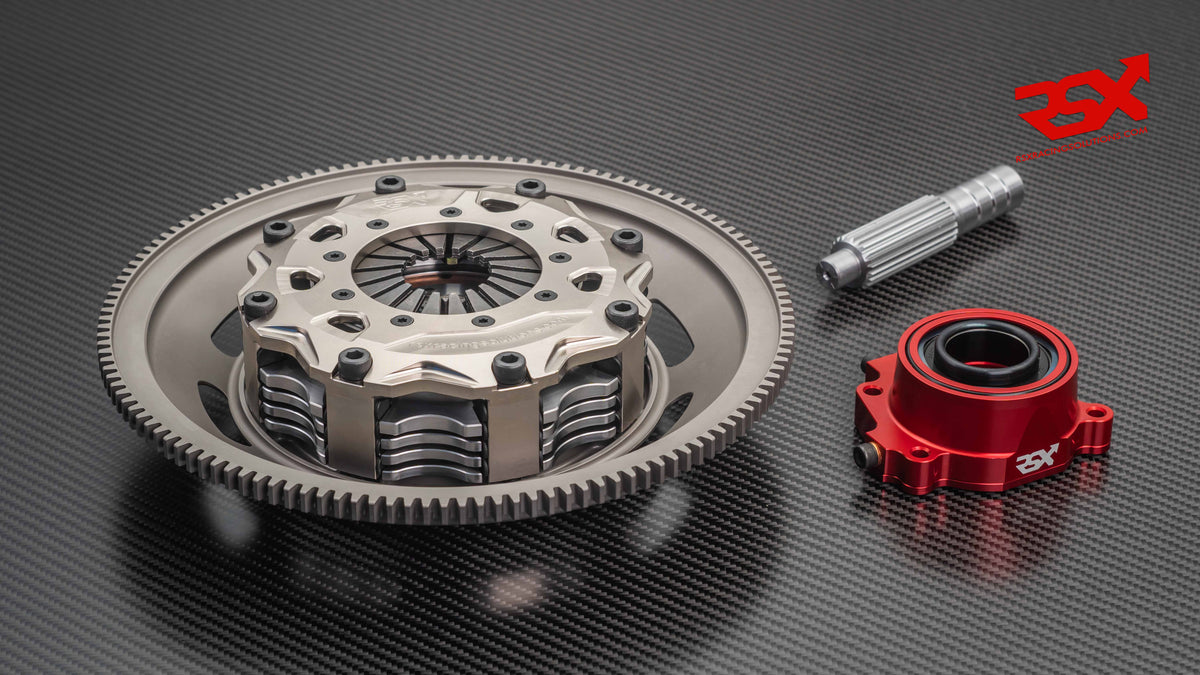 Ø140mm (5.5¨) 4-Plate Clutch Kit Porsche 991.1 GT3 Cup 3.8L with Flywheel & Hydraulic Bearing