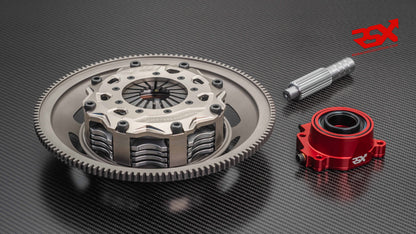 Ø140mm (5.5¨) 4-Plate Clutch Kit Porsche 991.1 GT3 Cup 3.8L with Flywheel & Hydraulic Bearing