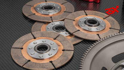 Ø140mm (5.5¨) 4-Plate Clutch Kit Porsche 991.1 GT3 Cup 3.8L with Flywheel & Hydraulic Bearing