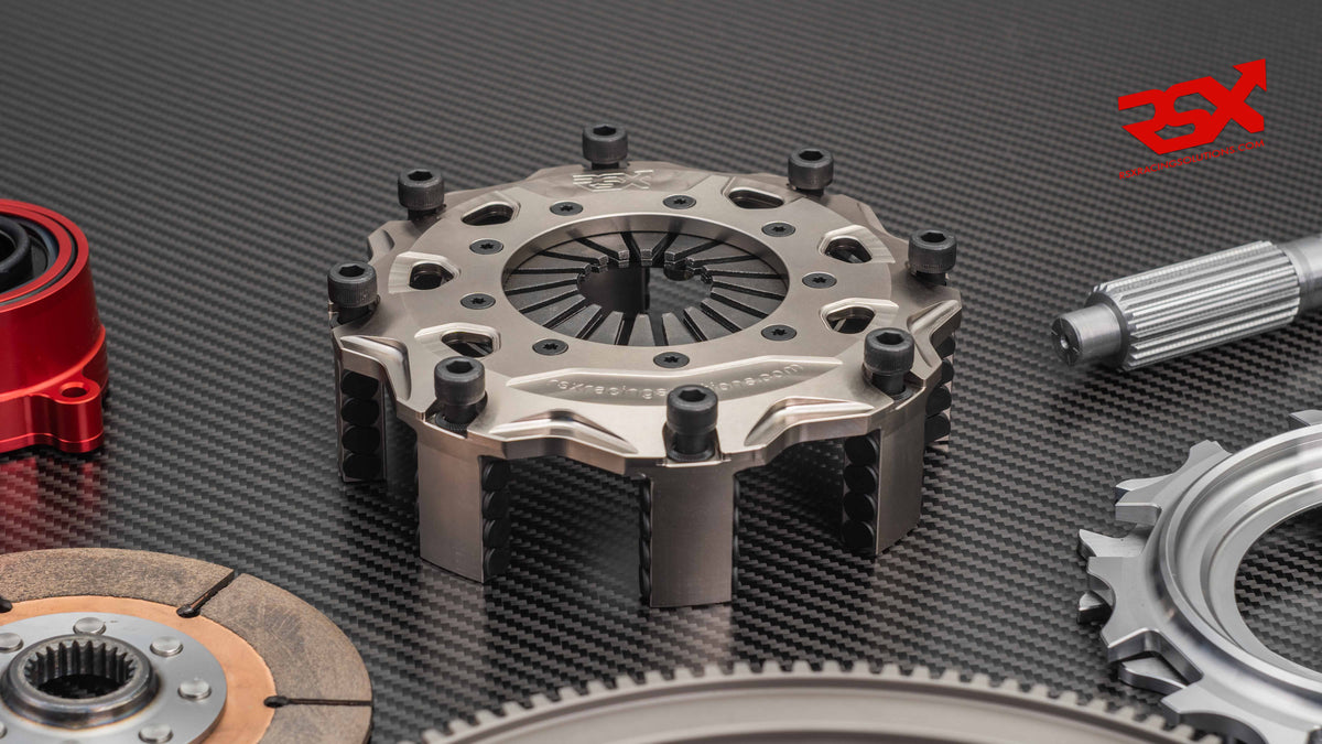 Ø140mm (5.5¨) 4-Plate Clutch Kit Porsche 991.1 GT3 Cup 3.8L with Flywheel & Hydraulic Bearing