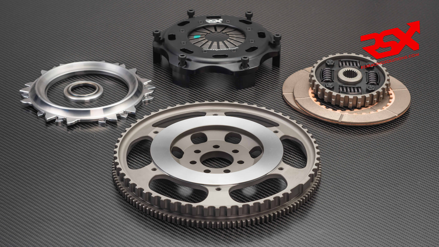 184mm Twin-Disc Sprung Hub Clutch Kit for Renault Megane 3 RS | Track-Day Spec