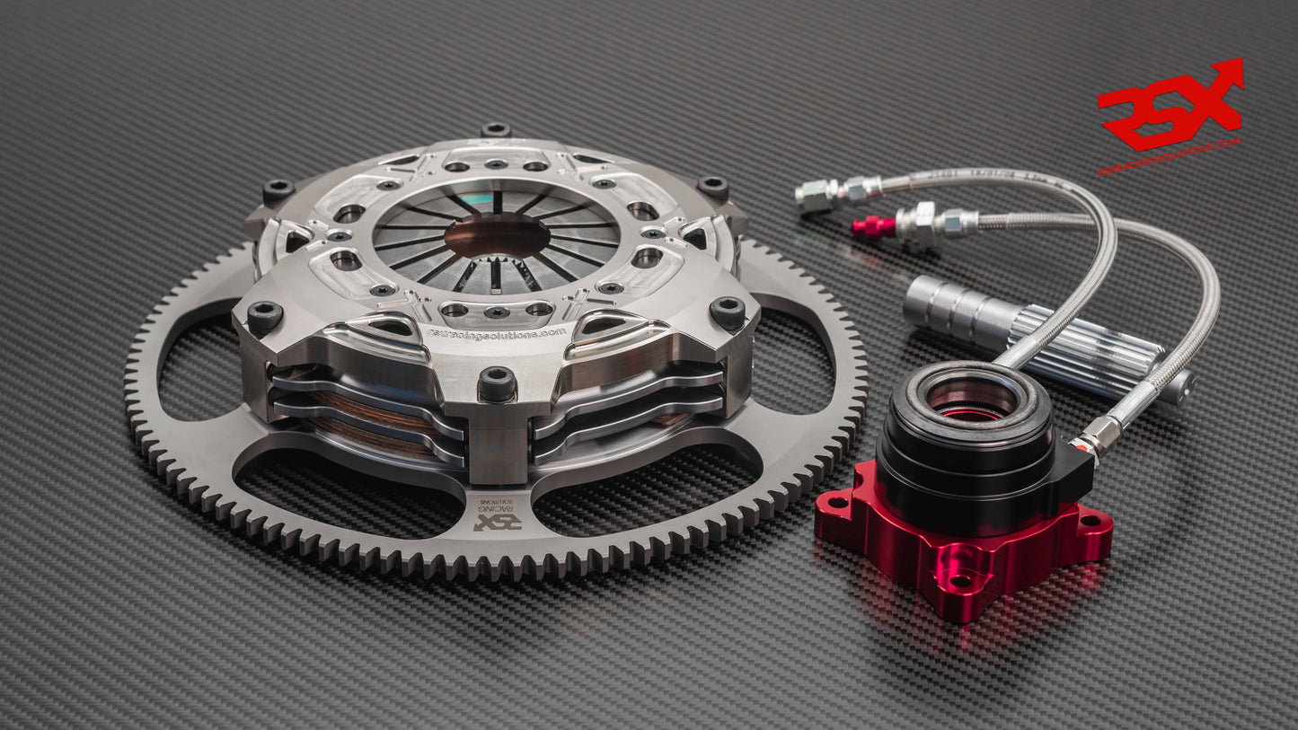 184mm Twin Disc Clutch Kit for Mitsubishi Lancer EVO 4 > 9 4G63