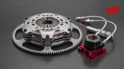 184mm Twin Disc Clutch Kit for Mitsubishi Lancer EVO 4 > 9 4G63