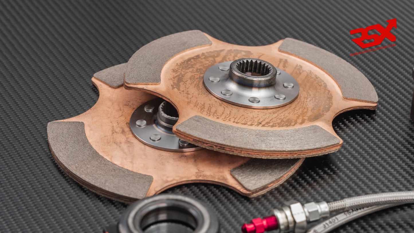 184mm Twin Disc Clutch Kit for Mitsubishi Lancer EVO 4 > 9 4G63
