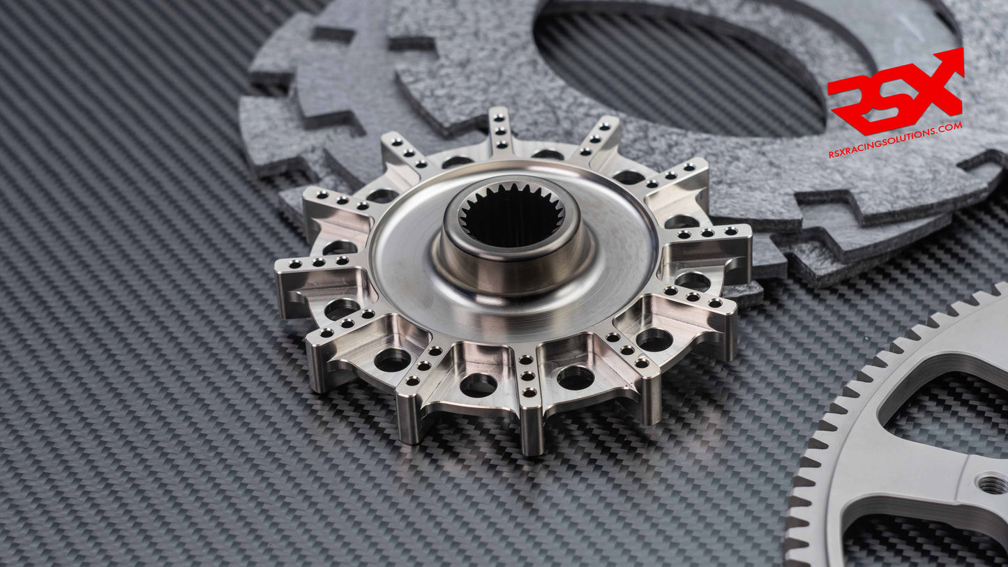 184mm Twin-Plate Carbon Clutch Kit for Mitsubishi Lancer EVO X
