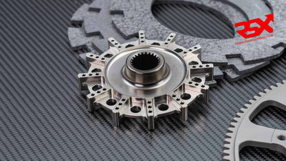 184mm Twin-Plate Carbon Clutch Kit for Mitsubishi Lancer EVO X