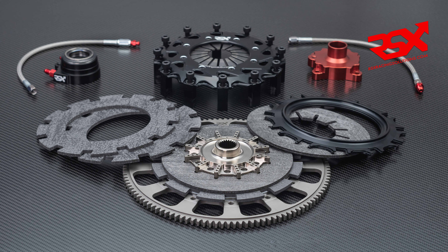 184mm Twin-Plate Carbon Clutch Kit for Mitsubishi Lancer EVO X
