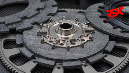 184mm Twin-Plate Carbon Clutch Kit for Mitsubishi Lancer EVO X