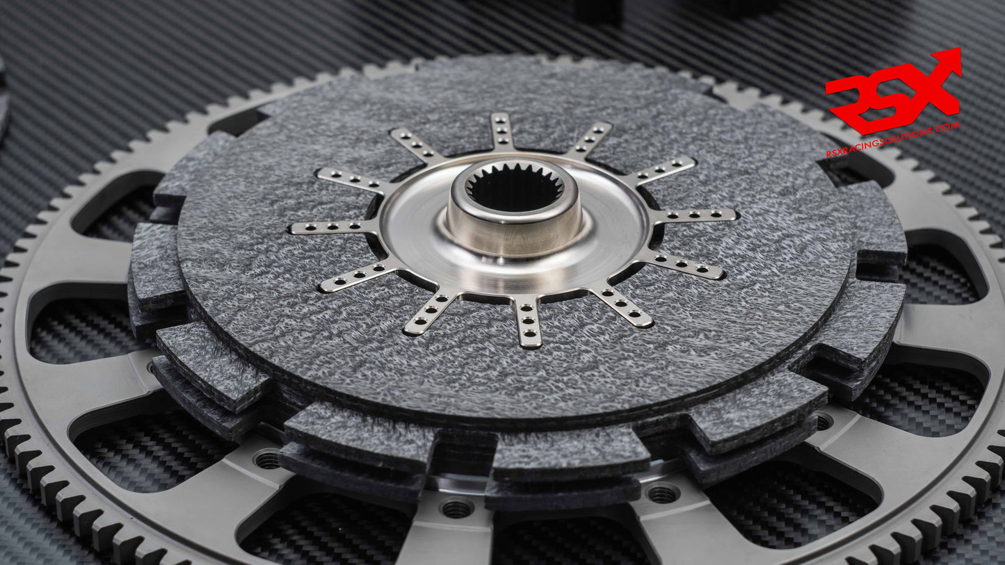 184mm Twin-Plate Carbon Clutch Kit for Mitsubishi Lancer EVO X