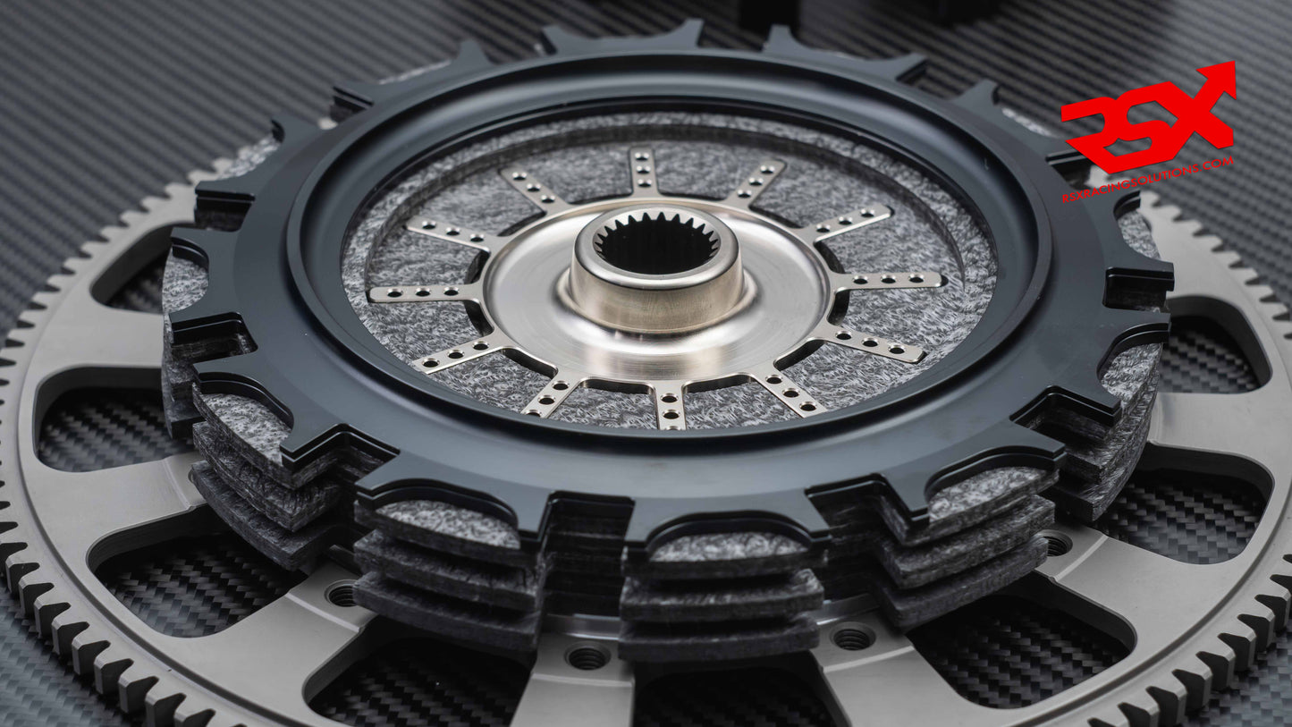 184mm Twin-Plate Carbon Clutch Kit for Mitsubishi Lancer EVO X