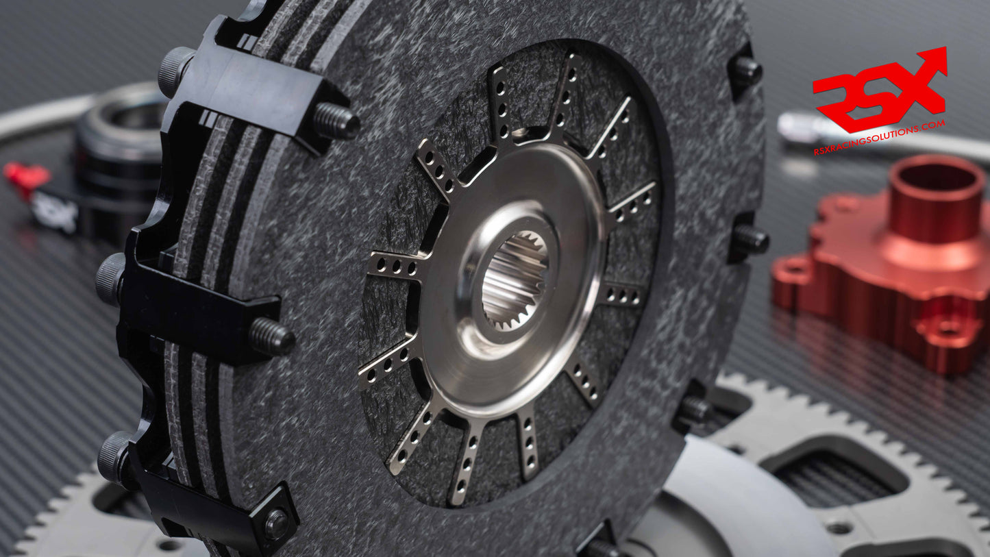 184mm Twin-Plate Carbon Clutch Kit for Mitsubishi Lancer EVO X