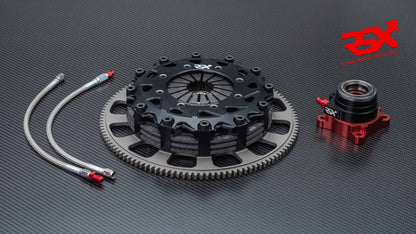 184mm Twin-Plate Carbon Clutch Kit for Mitsubishi Lancer EVO X