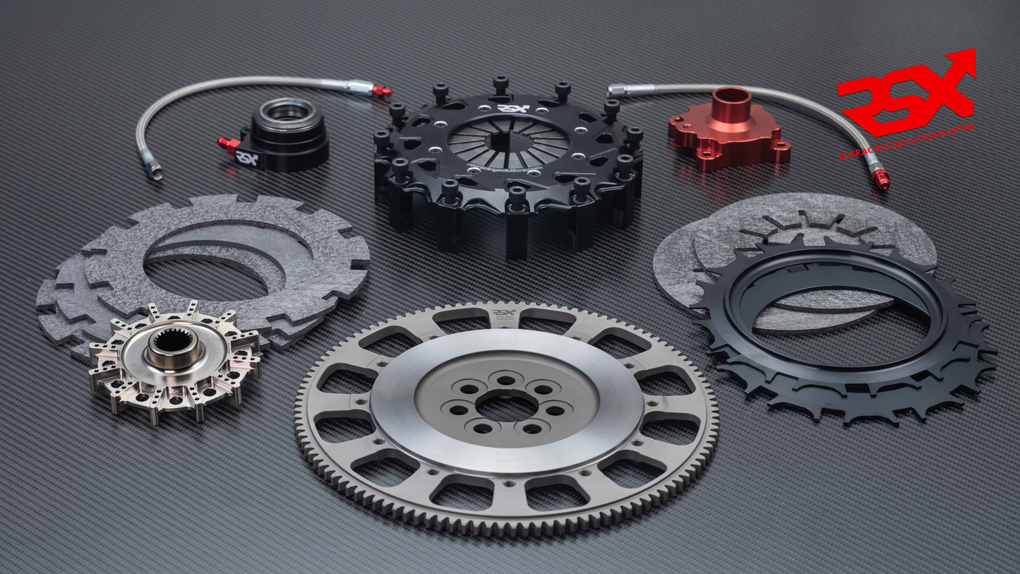 184mm Twin-Plate Carbon Clutch Kit for Mitsubishi Lancer EVO X