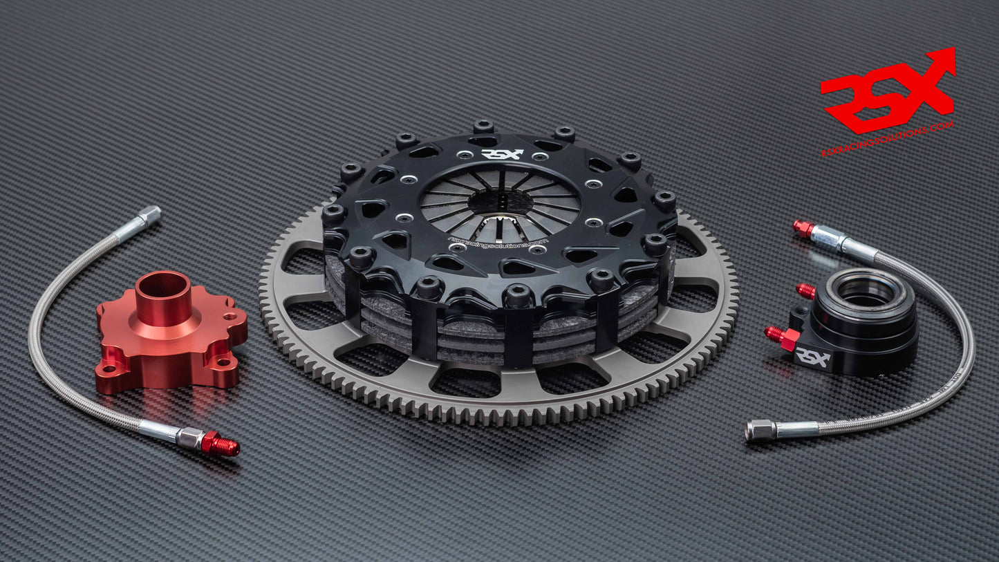 184mm Twin-Plate Carbon Clutch Kit for Mitsubishi Lancer EVO X