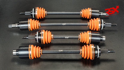 Complete Drive Shafts Set (Front + Rear, 4 pcs) – Mitsubishi Lancer EVO 4–9 RS