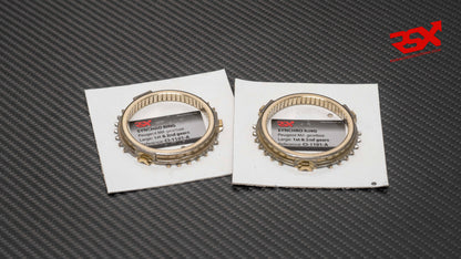 Complete set of reinforced synchro rings for Peugeot / Citroën MA gearboxes