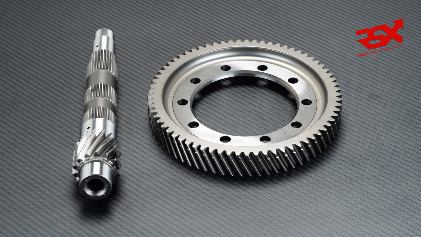 4.69 - 13x61 / 4.92 - 14x69 Final Drive for Honda D16A9 with "hydraulic clutch" gearbox