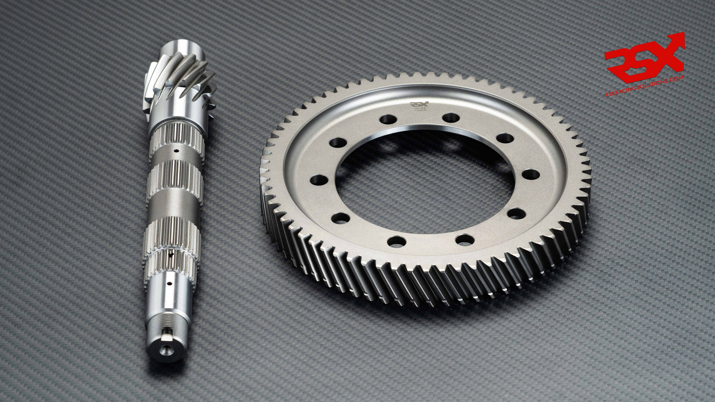4.69 - 13x61 / 4.92 - 14x69 Final Drive for Honda D16A9 with "hydraulic clutch" gearbox