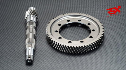 4.69 - 13x61 / 4.92 - 14x69 Final Drive for Honda D16A9 with "hydraulic clutch" gearbox