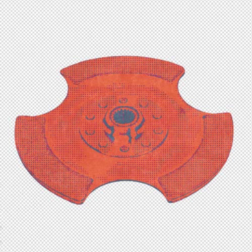 200mm Clutch Disc Set 2x Upp+Inn | 35mm/10teeth